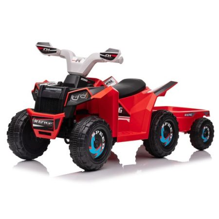 ATV na baterije sa prikolicom TS-039 Crvena